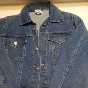 WOMEN'S CUSTOM MADE DENUIM COWBOYS JACKET SZ.6